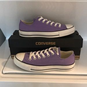 Converse All Star Purple Canvas Chucks 9 NWB